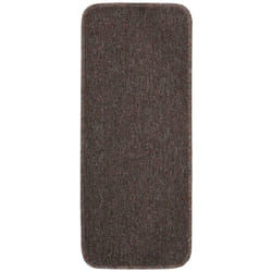 Tapis escalier antidérapants 15pcs 60x25cm Marron Rectangulaire Vidaxl