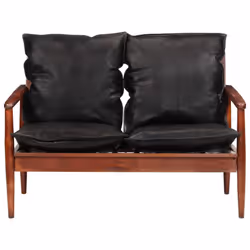 VidaXL 340924 canapé Noir