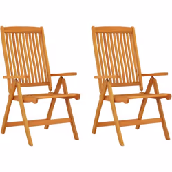 Ces chaises de jardin en bois seront un excellent supplément à votre jardin, terrasse ou patio. Bois d'eucalyptus massif : le ...