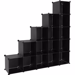 Cet ensemble de cubes de rangement polyvalent est destiné à utiliser au mieux l'espace limité et à satisfaire vos différents ...