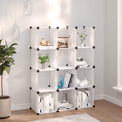 Cet ensemble de cubes de rangement polyvalent est destiné à utiliser au mieux l'espace limité et à satisfaire vos différents  ...