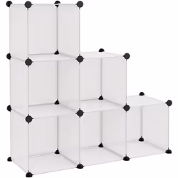 Cet ensemble de cubes de rangement polyvalent est destiné à utiliser au mieux l'espace limité et à satisfaire vos différents ...
