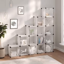 Cet ensemble de cubes de rangement polyvalent est destiné à utiliser au mieux l'espace limité et à satisfaire vos différents ...