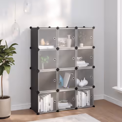 Cet ensemble de cubes de rangement polyvalent est destiné à utiliser au mieux l'espace limité et à satisfaire vos différents  ...