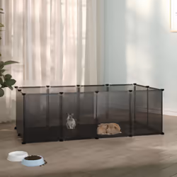 Cette cage pour petits animaux offre un espace clos spacieux et sécuritaire pour que vos animaux de compagnie puissent jouer ...