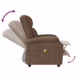 VidaXL 340938 Fauteuil massant électrique Marron - Vue supplémentaire 6