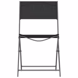 VidaXL 318767 chaise d'extérieur Terrace Tissu, Acier Noir - Vue supplémentaire 4