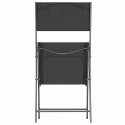 VidaXL 318767 chaise d'extérieur Terrace Tissu, Acier Noir - Vue supplémentaire 7