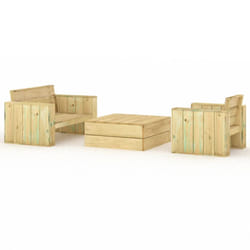 VidaXL 3096638 ensemble de meubles de jardin