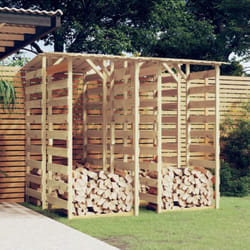 vidaXL Pergolas avec toits 4 pcs 100x90x200 cm Bois de pin imprégné - TU