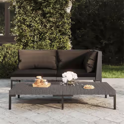 Profitez de votre temps de détente sur ce canapé de jardin tendance ! Combiné à d'autres sièges, il répond à une variété de v ...