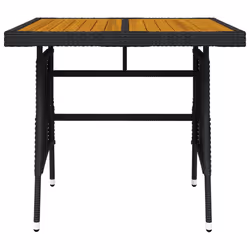 VidaXL 318692 table de jardin Noir - Vue supplémentaire 3