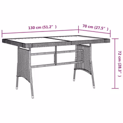VidaXL 318696 table de jardin - Vue supplémentaire 4