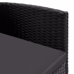 VidaXL 318709 chaise d'extérieur Terrace Siège rembourré Polyuréthane, Acier Noir - Vue supplémentaire 6