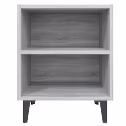 VidaXL 813106 Table de nuit et table de chevet Chêne - Vue supplémentaire 4