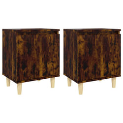 VidaXL 813111 Table de nuit et table de chevet Chêne