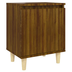 VidaXL 813114 Table de nuit et table de chevet Chêne