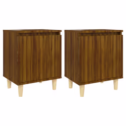 VidaXL 813115, Chêne, Bois, 400 mm, 300 mm, 500 mm, 2 pièce(s)