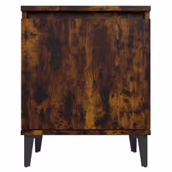 VidaXL 813116 Table de nuit et table de chevet Chêne - Vue supplémentaire 6