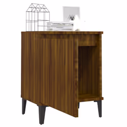 VidaXL 813120 Table de nuit et table de chevet Chêne - Vue supplémentaire 4