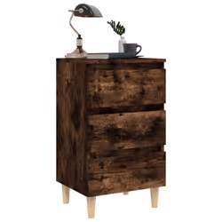 VidaXL 813134 Table de nuit et table de chevet Chêne - Vue supplémentaire 4