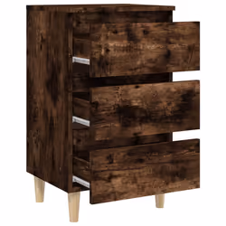 VidaXL 813134 Table de nuit et table de chevet Chêne - Vue supplémentaire 7