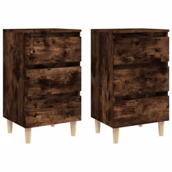 VidaXL 813135, Chêne, Bois, 400 mm, 350 mm, 690 mm, 2 pièce(s)