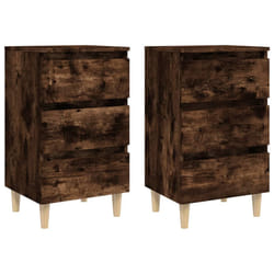 VidaXL 813135 Table de nuit et table de chevet Chêne