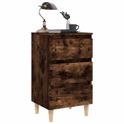 VidaXL 813135 Table de nuit et table de chevet Chêne - Vue supplémentaire 4