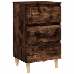 VidaXL 813135 Table de nuit et table de chevet Chêne - Vue supplémentaire 5