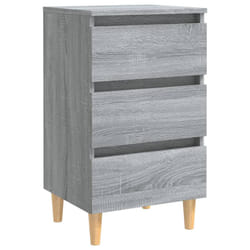 VidaXL 813136 Table de nuit et table de chevet Chêne