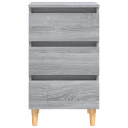 VidaXL 813136 Table de nuit et table de chevet Chêne - Vue supplémentaire 6