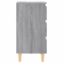VidaXL 813136 Table de nuit et table de chevet Chêne - Vue supplémentaire 7