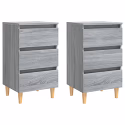 VidaXL 813137, Chêne, Bois, 400 mm, 350 mm, 690 mm, 2 pièce(s)