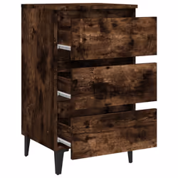 VidaXL 813140 Table de nuit et table de chevet Chêne - Vue supplémentaire 7