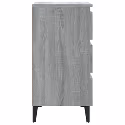 VidaXL 813142 Table de nuit et table de chevet Chêne - Vue supplémentaire 4