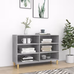 Améliorez votre intérieur avec ce buffet bien conçu et chic, présentant un charme scandinave. Cette bibliothèque avec quatre  ...