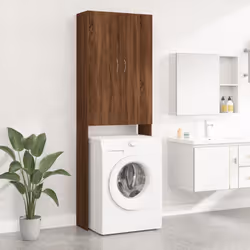 Avec ce meuble pour lave-linge, vous pouvez créer et utiliser de manière optimale un espace de rangement supplémentaire dans  ...
