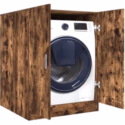 Avec ce meuble pour lave-linge, vous pouvez créer et utiliser de manière optimale un espace de rangement supplémentaire dans  ...