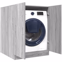 Description générale Avec ce meuble pour lave-linge, vous pouvez créer et utiliser de manière optimale un espace de rangement ...