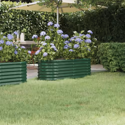 Ce lit surélevé de jardin serait un excellent choix pour les amateurs de bricolage pour décorer leurs jardins, balcons ou pat ...