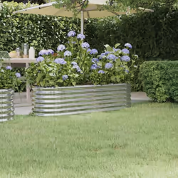 Ce lit surélevé de jardin serait un excellent choix pour les amateurs de bricolage pour décorer leurs jardins, balcons ou pat ...
