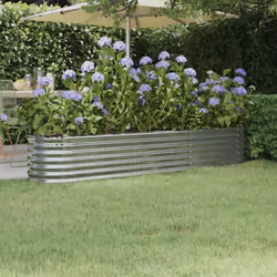 Ce lit surélevé de jardin serait un excellent choix pour les amateurs de bricolage pour décorer leurs jardins, balcons ou pat ...