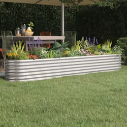 Ce lit surélevé de jardin serait un excellent choix pour les amateurs de bricolage pour décorer leurs jardins, balcons ou pat ...