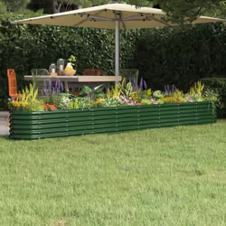 Ce lit surélevé de jardin serait un excellent choix pour les amateurs de bricolage pour décorer leurs jardins, balcons ou pat ...
