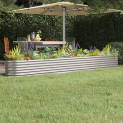 Ce lit surélevé de jardin serait un excellent choix pour les amateurs de bricolage pour décorer leurs jardins, balcons ou pat ...