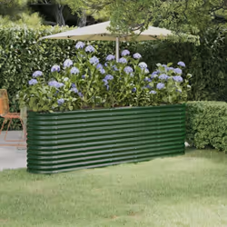 Ce lit surélevé de jardin serait un excellent choix pour les amateurs de bricolage pour décorer leurs jardins, balcons ou pat ...