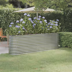 Ce lit surélevé de jardin serait un excellent choix pour les amateurs de bricolage pour décorer leurs jardins, balcons ou pat ...