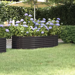 Ce lit surélevé de jardin serait un excellent choix pour les amateurs de bricolage pour décorer leurs jardins, balcons ou pat ...