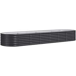 Vidaxl - Lit surélevé de jardin Acier enduit de poudre Anthracite